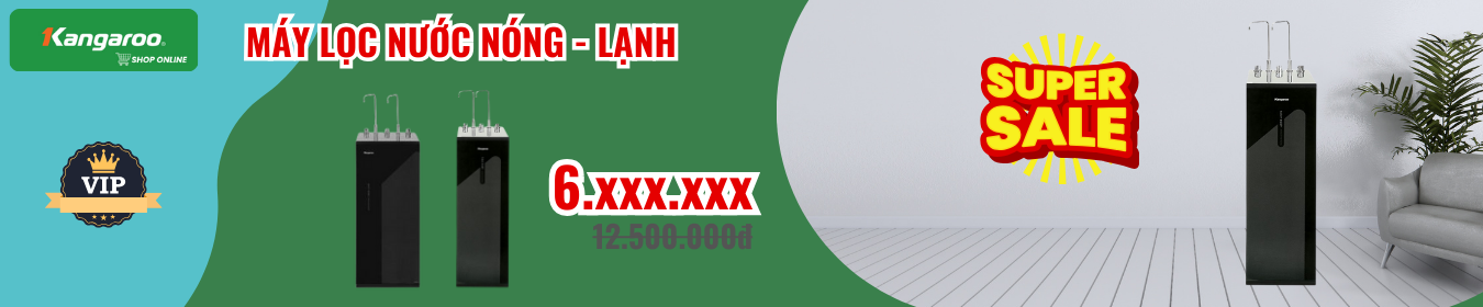 Máy lọc nước có Nóng Lạnh Kangaroo