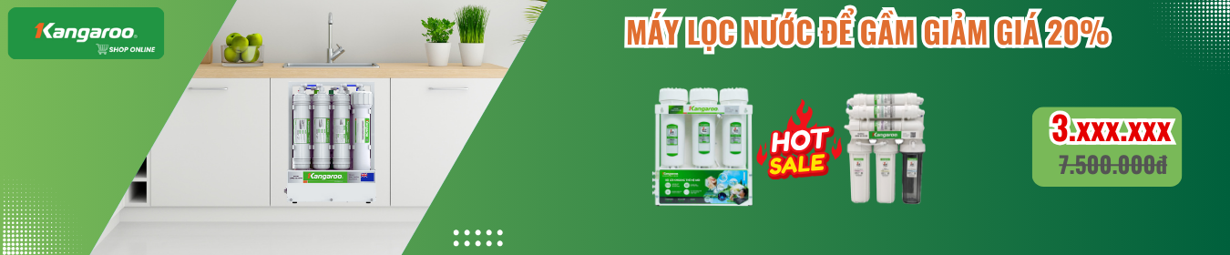 Máy lọc nước để gầm Kangaroo - Kangaroo Shop Online